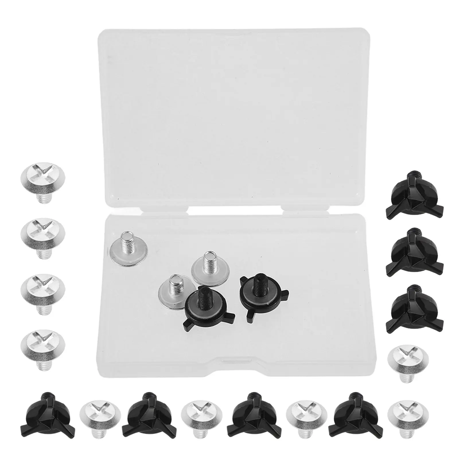 

Набор из 21 универсального сменного винта для крепления пластикового козырька мотоцикла: повышенная устойчивость и безопасность