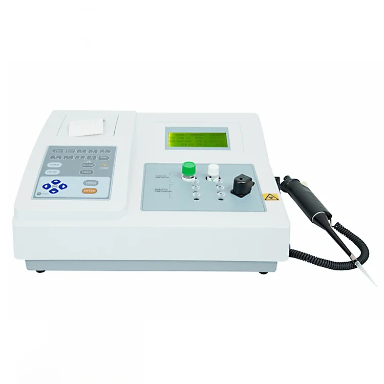 Clinical Analytical Instruments Semi Automatic Biochemical  Chemistry Coagulation Analyzer Machine Coagulometer