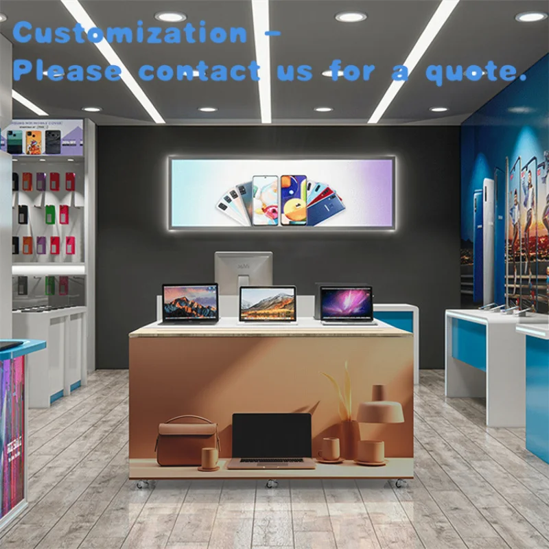 

custom.Custom Indoor Supermarket Display Showcase P1.5 D LED Screen Stand Jewellery Cosmetic Cellphone