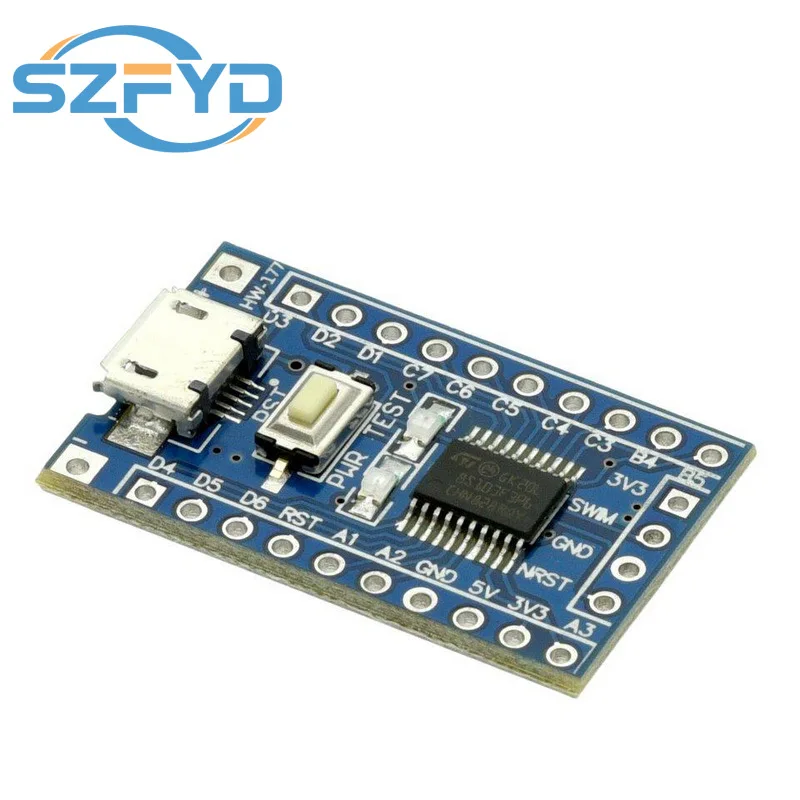 Placa de desarrollo STM8S103F3P6 TSSOP-20 con SWIM para aprender STM8 - imagen 5