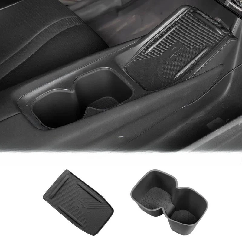 Für BYD Seagull Auto Wasser Tasse Halter Lagerung Box Anti-slip Pad Feste Getränke Halter Müll Box Auto Innen zubehör – Detail 4
