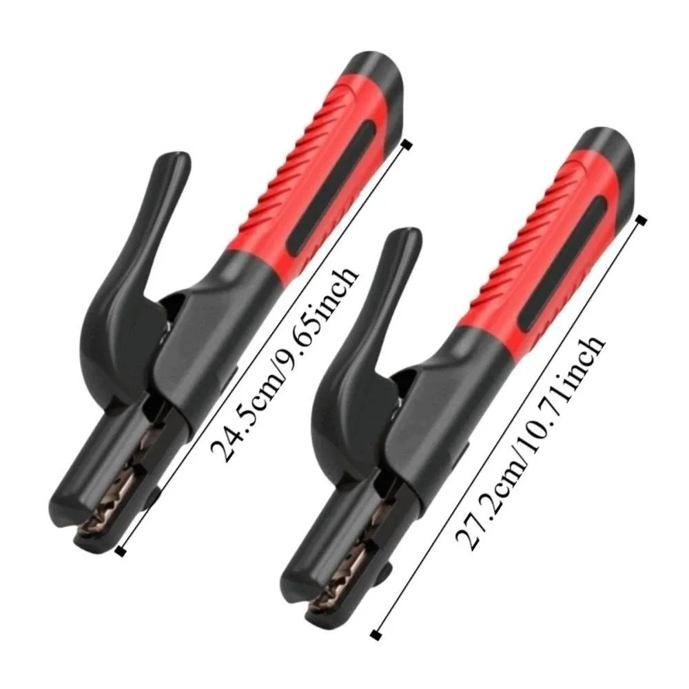 Copper Cable Welding Electrode Holder Heat Resistant High Temperature Welding Clamp Anti-Drop Stable Electrode Holder
