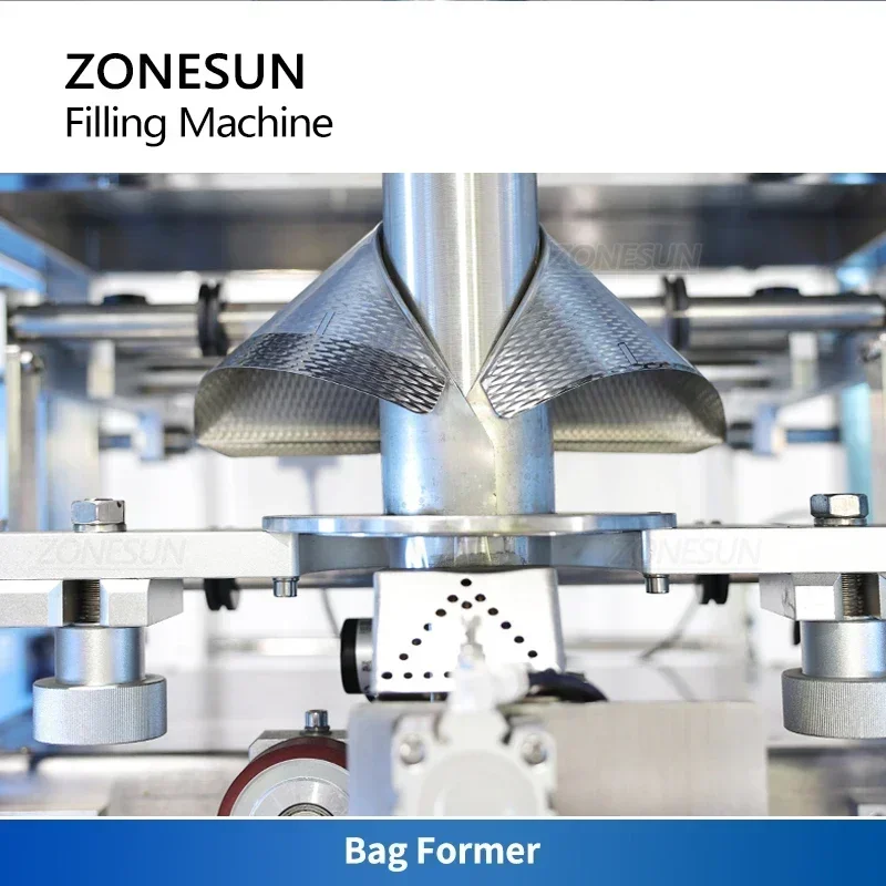 ZONESUN ZS-420GSY Macchina confezionatrice per bustine liquide per prodotti al miele, salsa di peperoncino, burro di arachidi e pasta