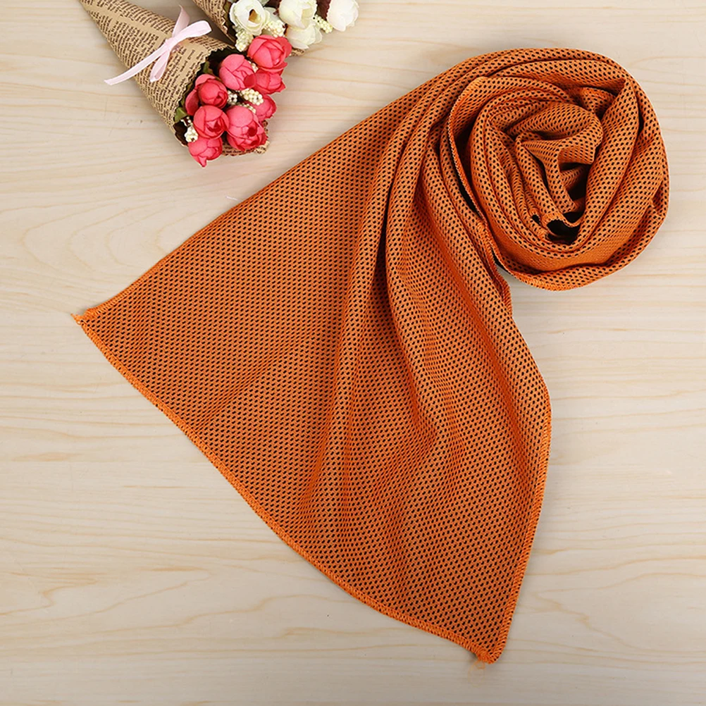 

Cool Towel Heat Dissipation Cooling Sports Running Sweat-absorption Polyester Non-toxic
