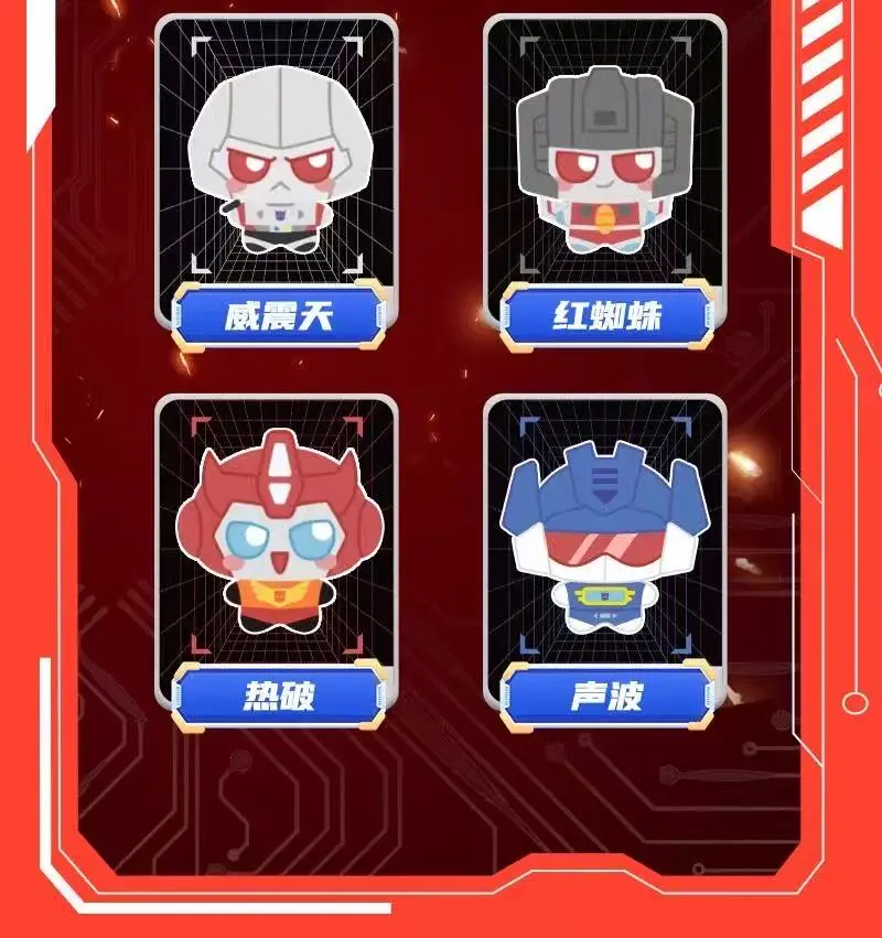 Reese Transformers Original Blind Bag Serie Plüsch-Anhänger Optimus Prime Megatron Trendige Anime-Puppe Zieranhänger Spielzeug Geschenk – Detail 4
