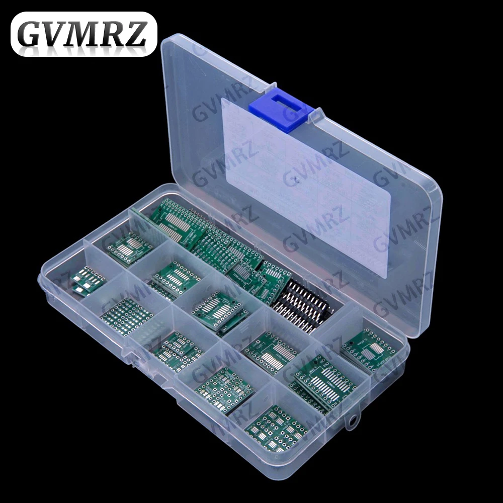 70PCS SMD to DIP Adapter Converter Plate PCB Board kit SOP14 SOP16 SOP24 SOP28 SOP10 SOP8 SOP28 SOP20 SOP SOP8 SOP28 SOP20