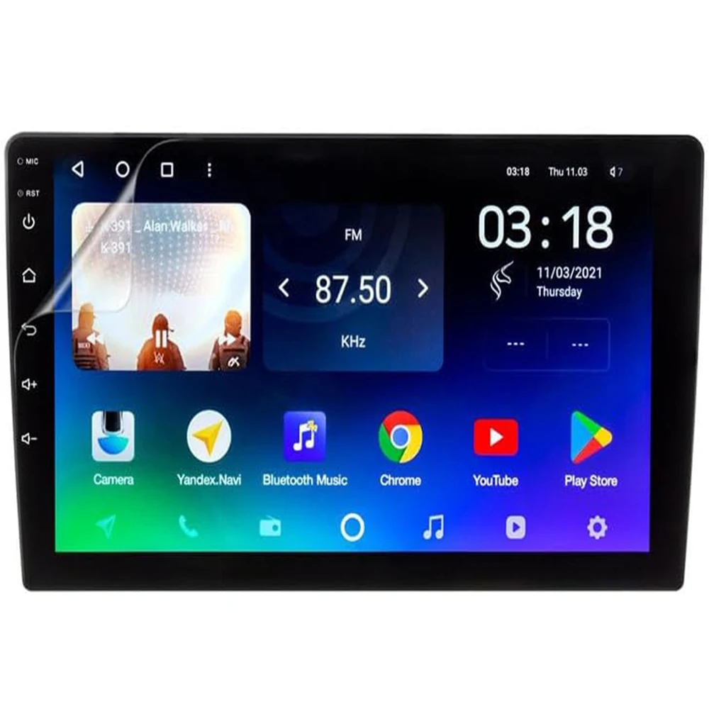 For TEYES CC3 Plus 229*129*217mm 9inch  LCD GPS Navigation Tempered glass Touch Screen Protective film