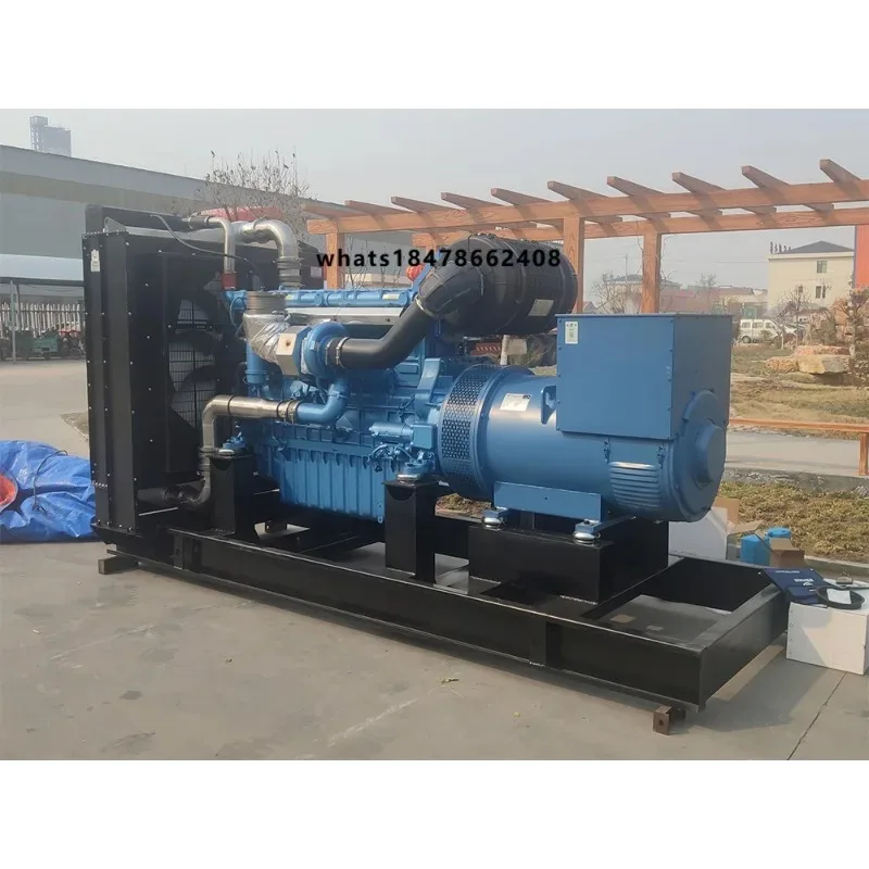 Generator Manufacturer 1000 kw 1250kva 1500kva 1500kw Heavy Oil   Generator 460v 3 Phase 60 hz Generator
