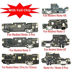 USB Charger Charging Dock Port Connector SUP board Flex Cable For Xiaomi Redmi Note 8T 9S 9 4 4X 5 5A 6 3 Pro Se 152mm