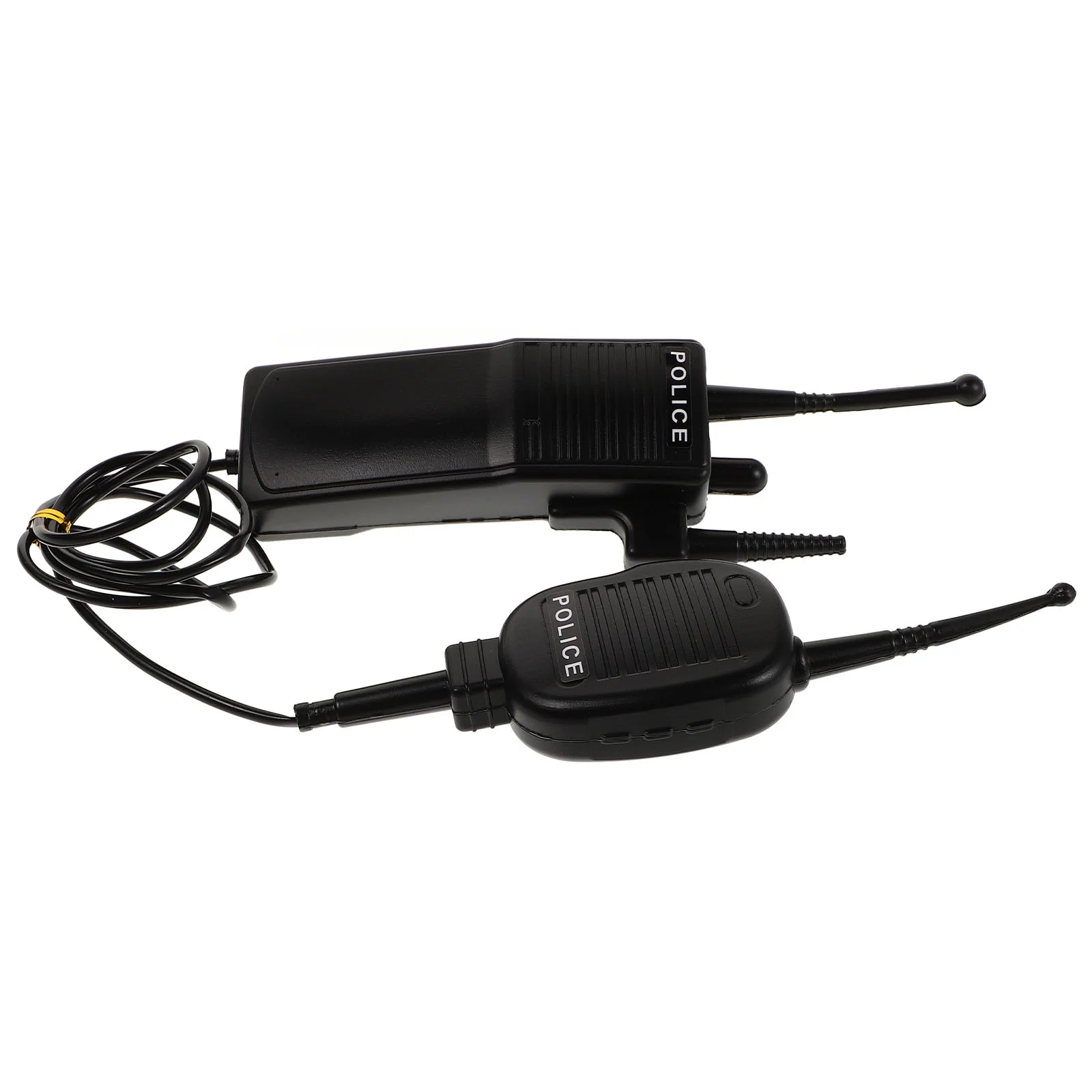 Simulated Police Walkie-talkie Radio for Kid Kids Clothes Badge Simulation Gear Costume Prop Plastic Accessories Child