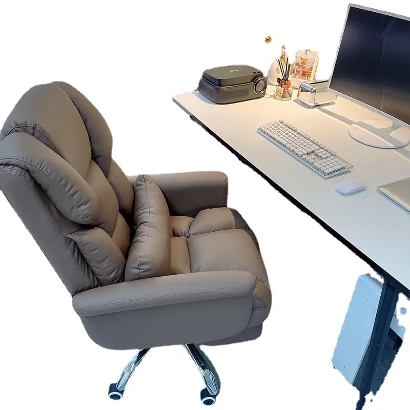 

The boss chair can be reclined for dual purposes, making it comfortable for home use and a sedentary office chair