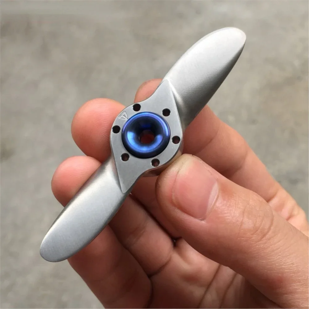 Chenyu Propeller Gyro Fingertip Gyro Hand Spinner Metal Fidget Toy Toys For Men EDC Spinner