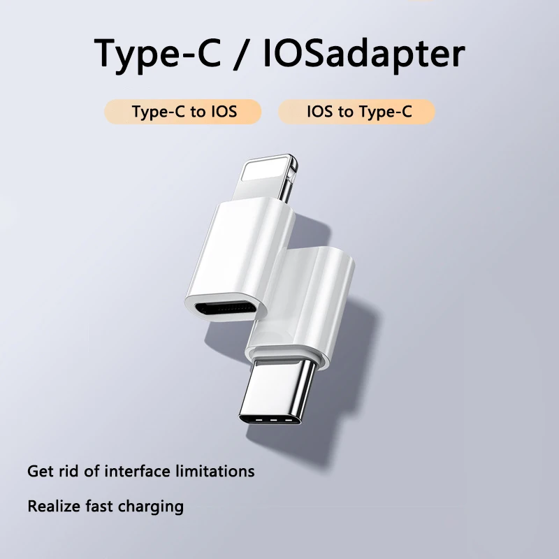 

IOS to Type-C OTG Adapter for iPhone Xiaomi Samsung S20 USB 2.0 USB C To Lightning Adapter