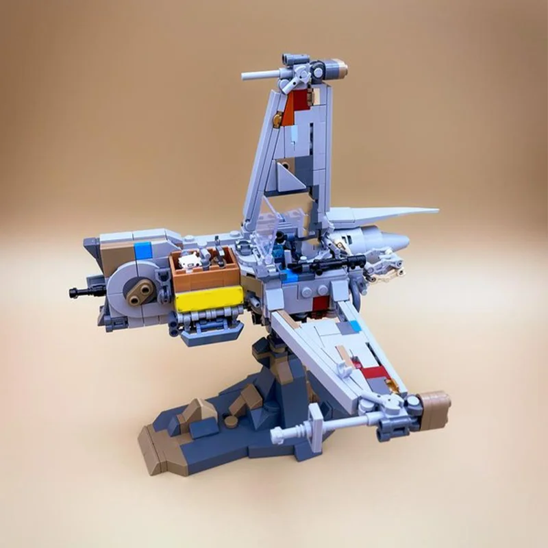 557 قطعة MOC Cade S Skyhunter Star Battle نموذج اللبنات العمارة لتقوم بها بنفسك فكرة هدايا عيد الميلاد التعليم لعبة أطفال عيد ميلاد #2