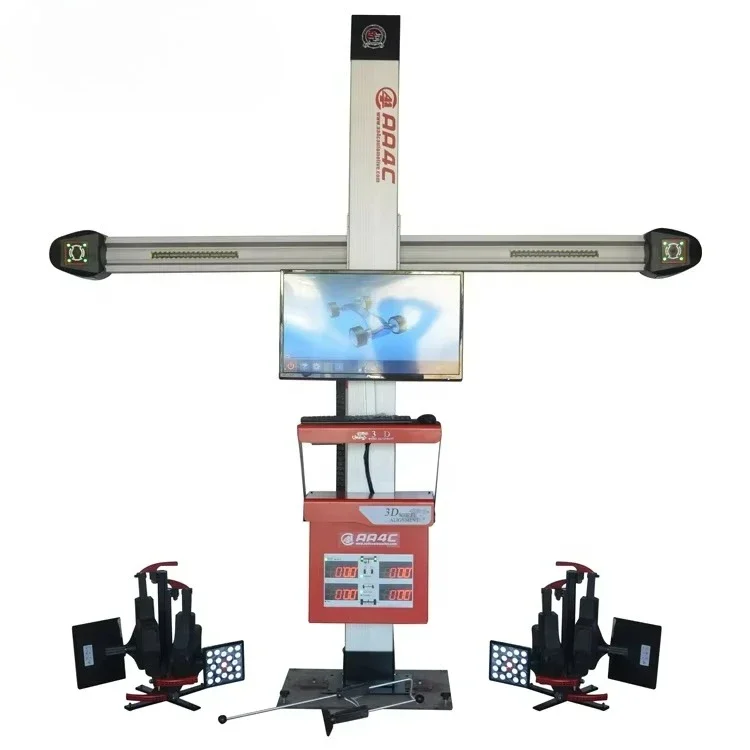 Fixed Camera Beam 3D Wheel Aligner  Computer Wheel Alignment  Machine Tire & Wheel Repair Tools
