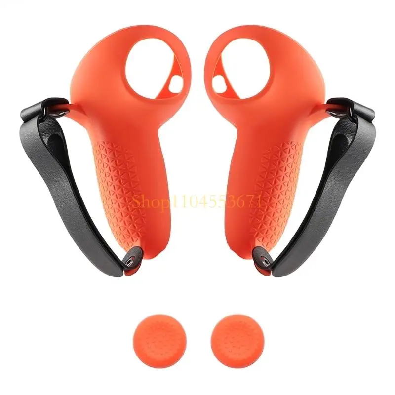 Best Seller Silicone Handle Sleeve Protective Case Anti Drop & Anti Loss Gaming Accessories Set for Q 3 with Joystick Cover