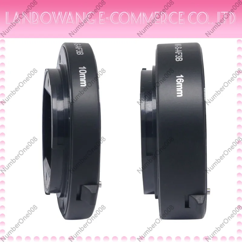 For Meike MK-S-AF3B Auto Focus Macro Extension Close Up Adapter Ring for Sony E FE Mount Mirrorless Camera view 5