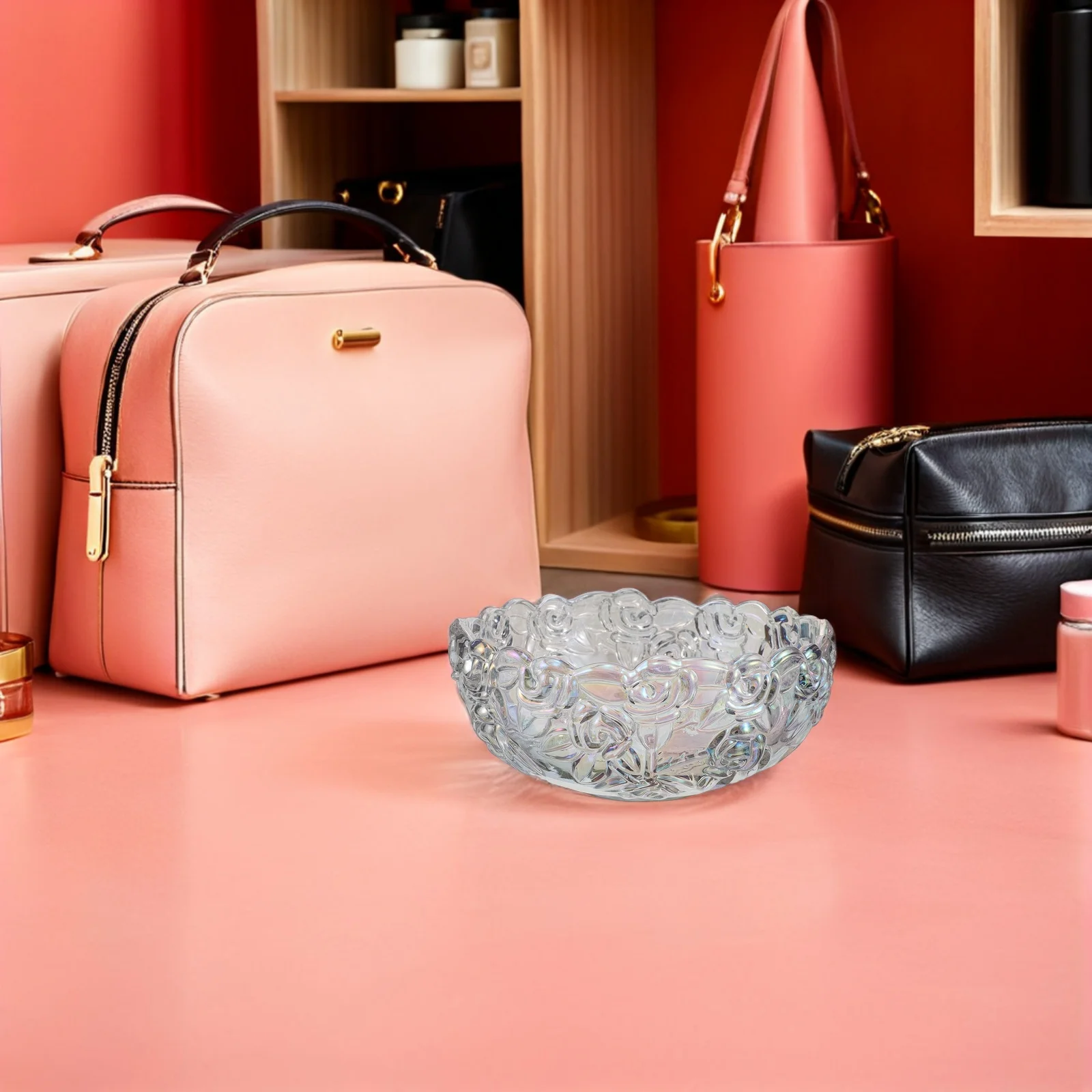 

Nail Soaking Bowl Clear Glass Manicure Tool Finger Soak Off Nail Art Supplies for Home Salon Manicure Accessories