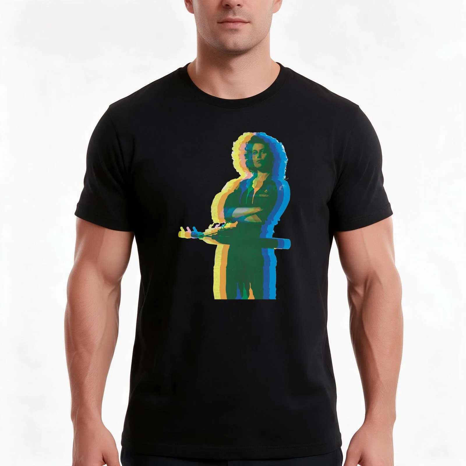 Ellen Ripley bringing the 70's back 2.0 T-Shirt, Summer Casual Cotton Tee, Oversized Streetwear Tops, Vintage Graphic Print