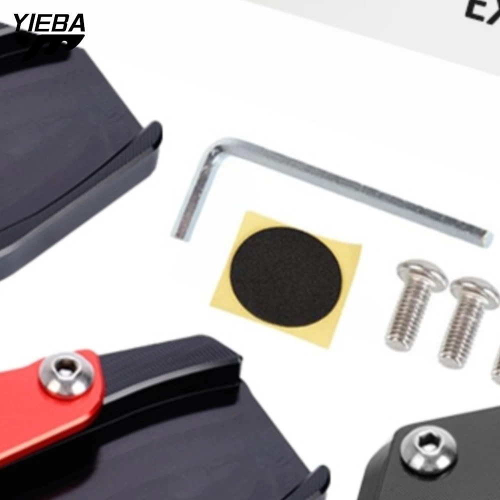 For SUZUKI Burgman650/AN650 burgman 650 AN650 executive Motorcycle CNC Side Stand Enlarger Plate Kickstand Enlarge Extension