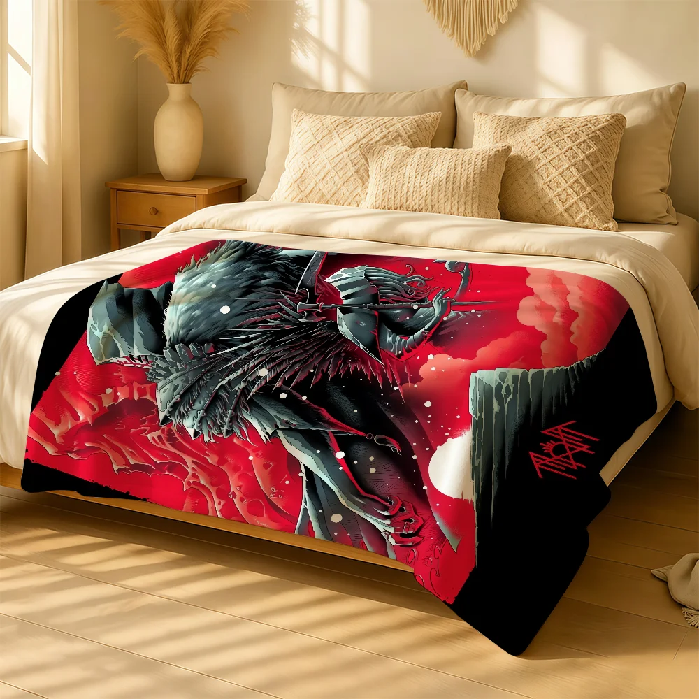 Band S-Sleep T-TokenS Blanket For Soft Warm Knee For Bedroom Living Room Bed Sofa Camping Picnic Office Gift Throw