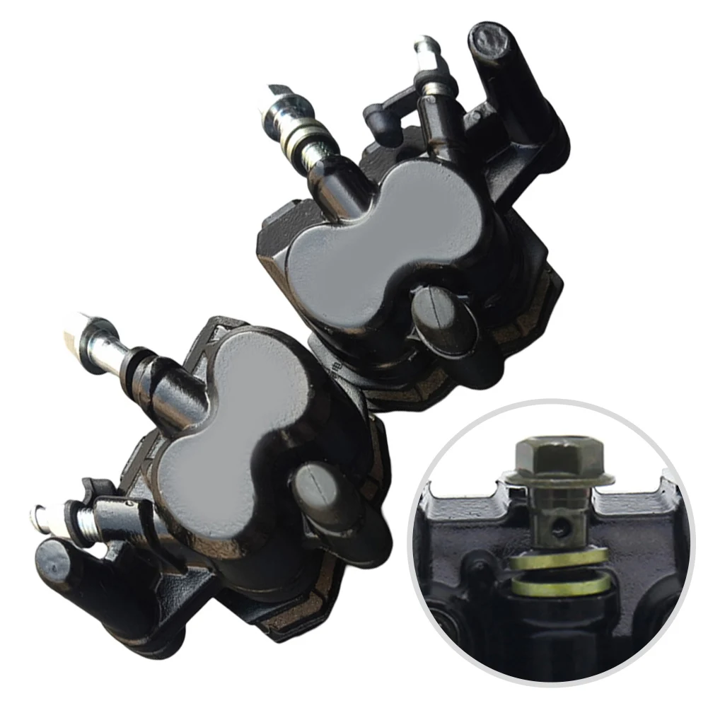 

E Bike Accessories Metal Disc Brake Caliper Compatible with Various Models 65mm Bracket Hole Distance for Optimal Fit