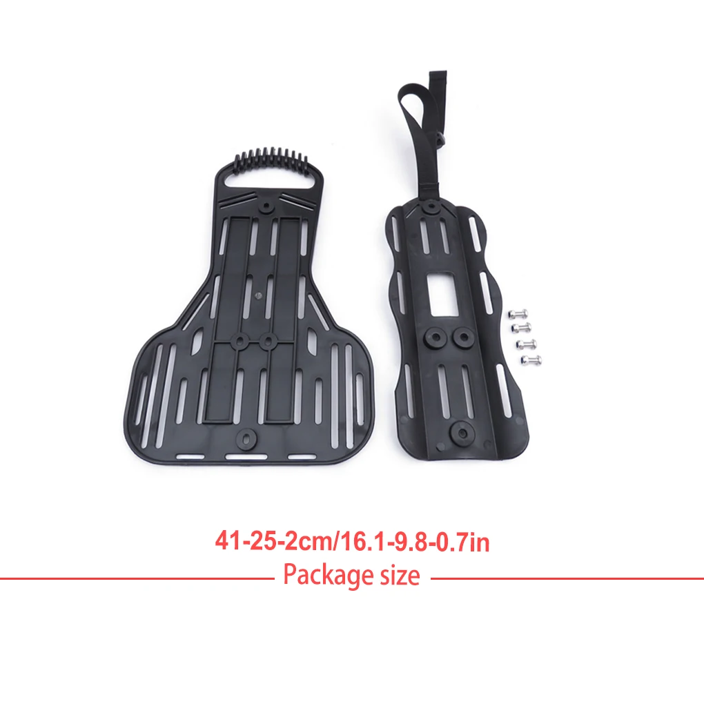 Diving Back Plate Bracket with Bottleneck Belt Screws PP Cloth Device