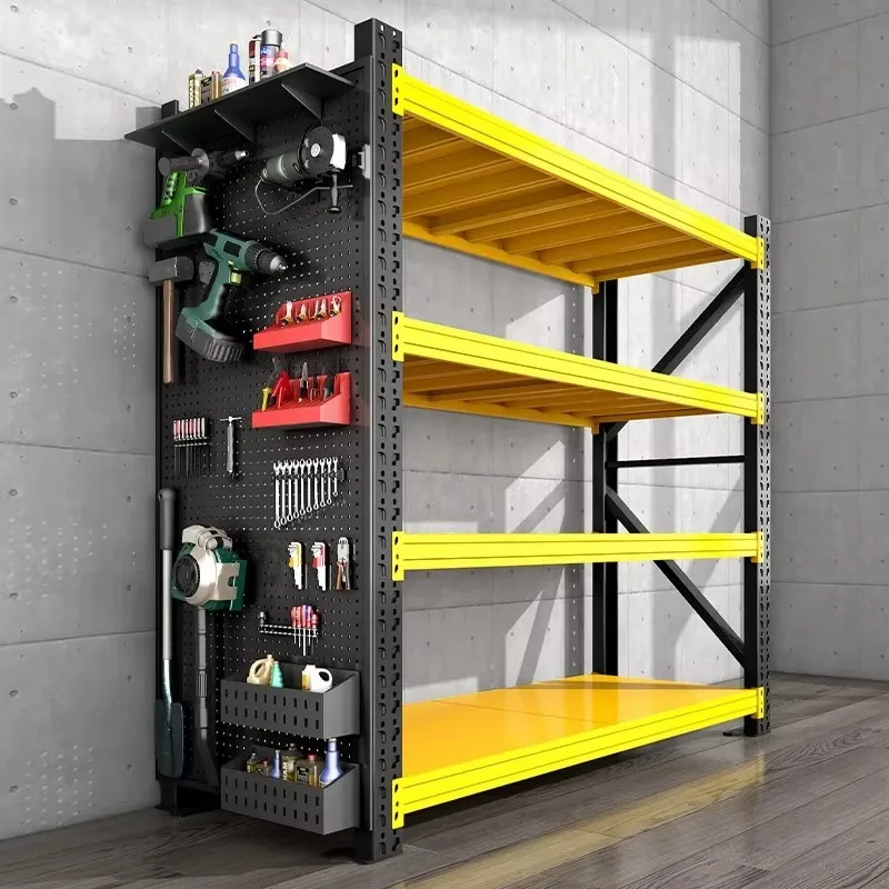 High-quality Shelf Systems Are Easy to Assemble Household Steel Warehouse Shelves and Storage Shelves Factory Wholesale Prices