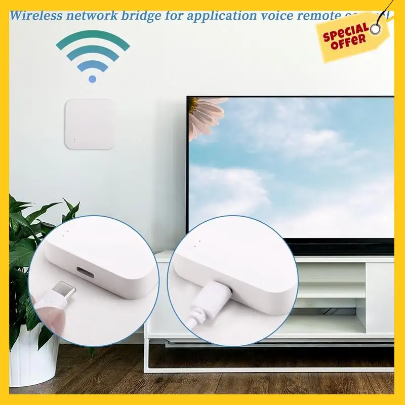 ABDE-Ewelink Zigbee 3.0 Smart Hub، جسر بوابة لاسلكي لجهاز التحكم عن بعد الصوتي للتطبيق، يعمل لمساعد Alexa Google Home