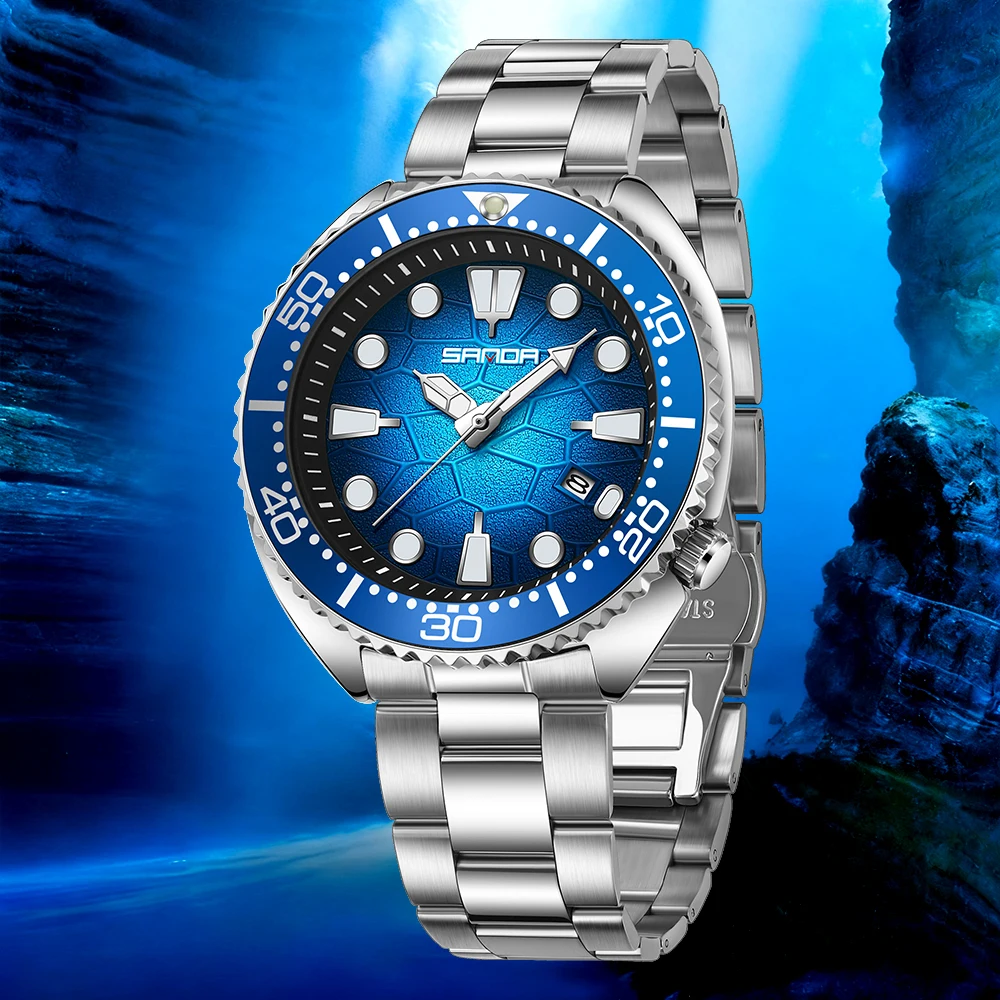 2025 أفضل ماركة ساعة رجالي موضة ساعات للرجال فستان كاجوال باجاني ساعة ذات تصميم عسكري كوارتز ساعة اليد Relogio Masculino