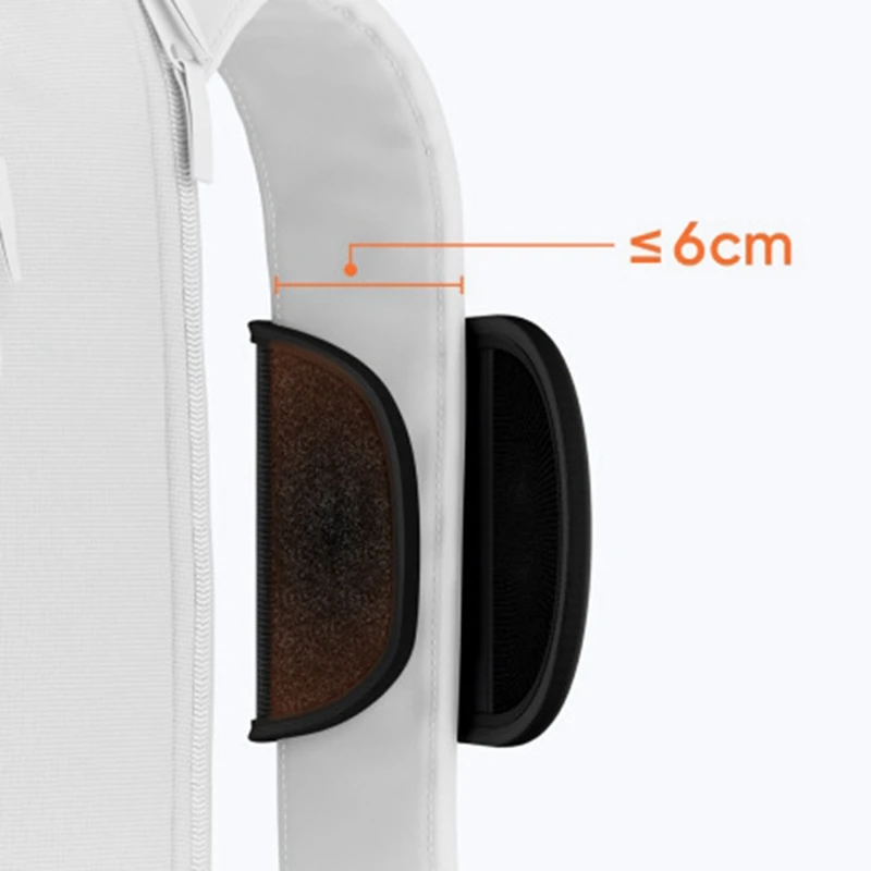 ELECT-Backpack Mount For Insta360 Flow 2 Pro Gimbal Non-Slip Strap Clip Clamp Portable Quick Release Quick Attach