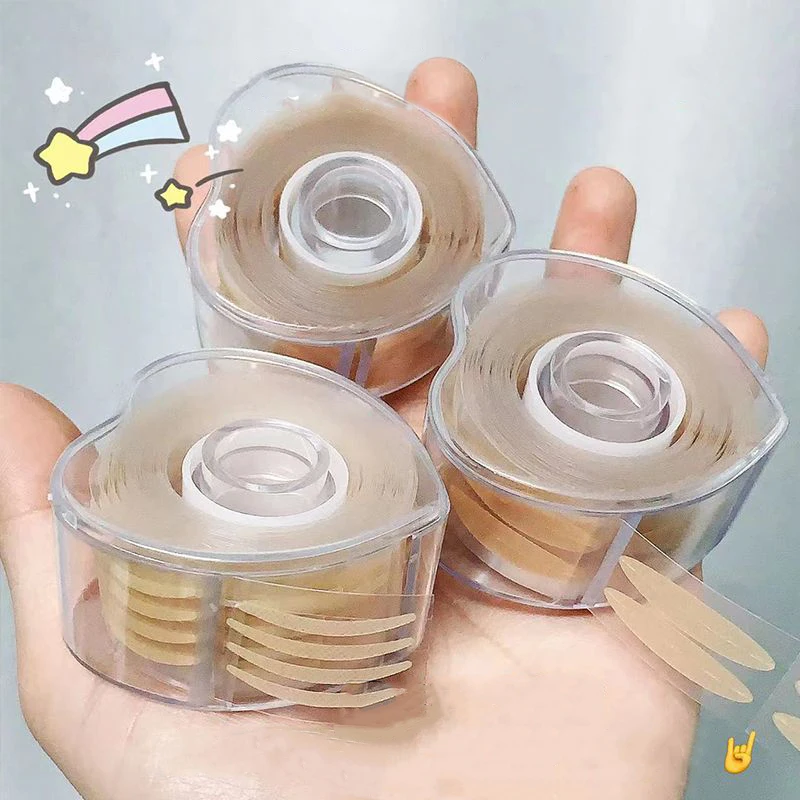 

Invisible Big Eyes Make Up Eyelid Sticker Natural Olive-shaped Eye Lift Self-adhesive Double Eyelid Tape S/L Makeup Tools