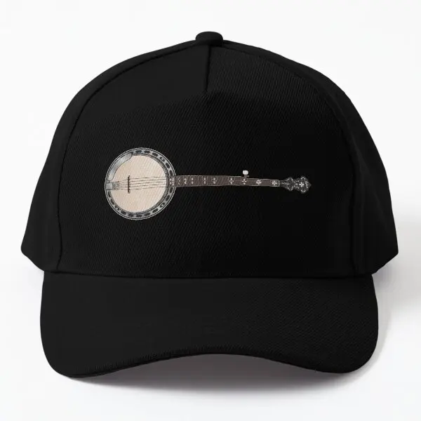 Gibson Mastertone 5 String Banjo  Baseball Cap Hat Spring  Sun Mens Solid Color Fish Czapka Black Casquette Snapback Women