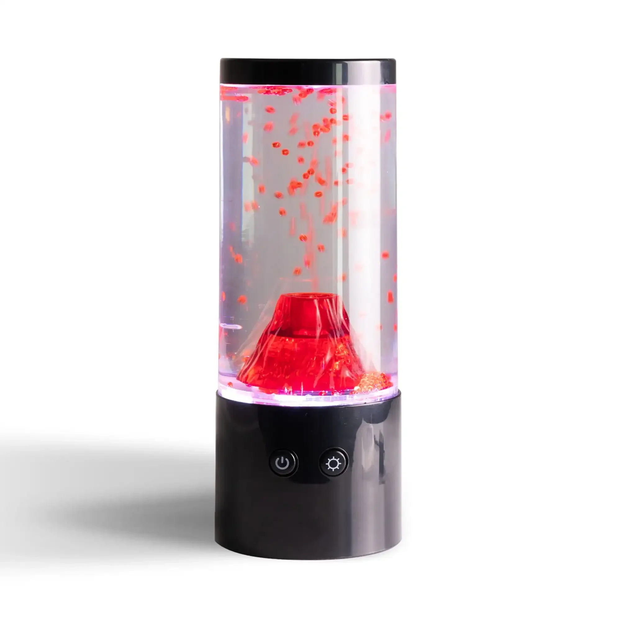 【9IN RGB Volcano Night Light】مصباح USB LED، محاكاة حركة منتفخة، إضاءة المزاج لديكور المكتب المنزلي، هدية للأطفال/الكبار