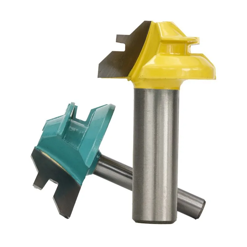 XCAN Lock Miter Router Bit 45 Degree 1/4\