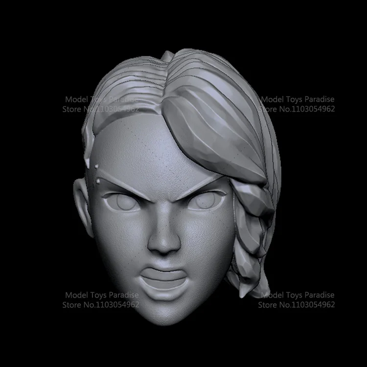 DIY sin pintar, escala 1/12, soldado de mujer Gwen, modelo blanco, cabeza de araña, cabeza de superhéroe esculpida, cuerpo de figura de acción de 6 pulgadas