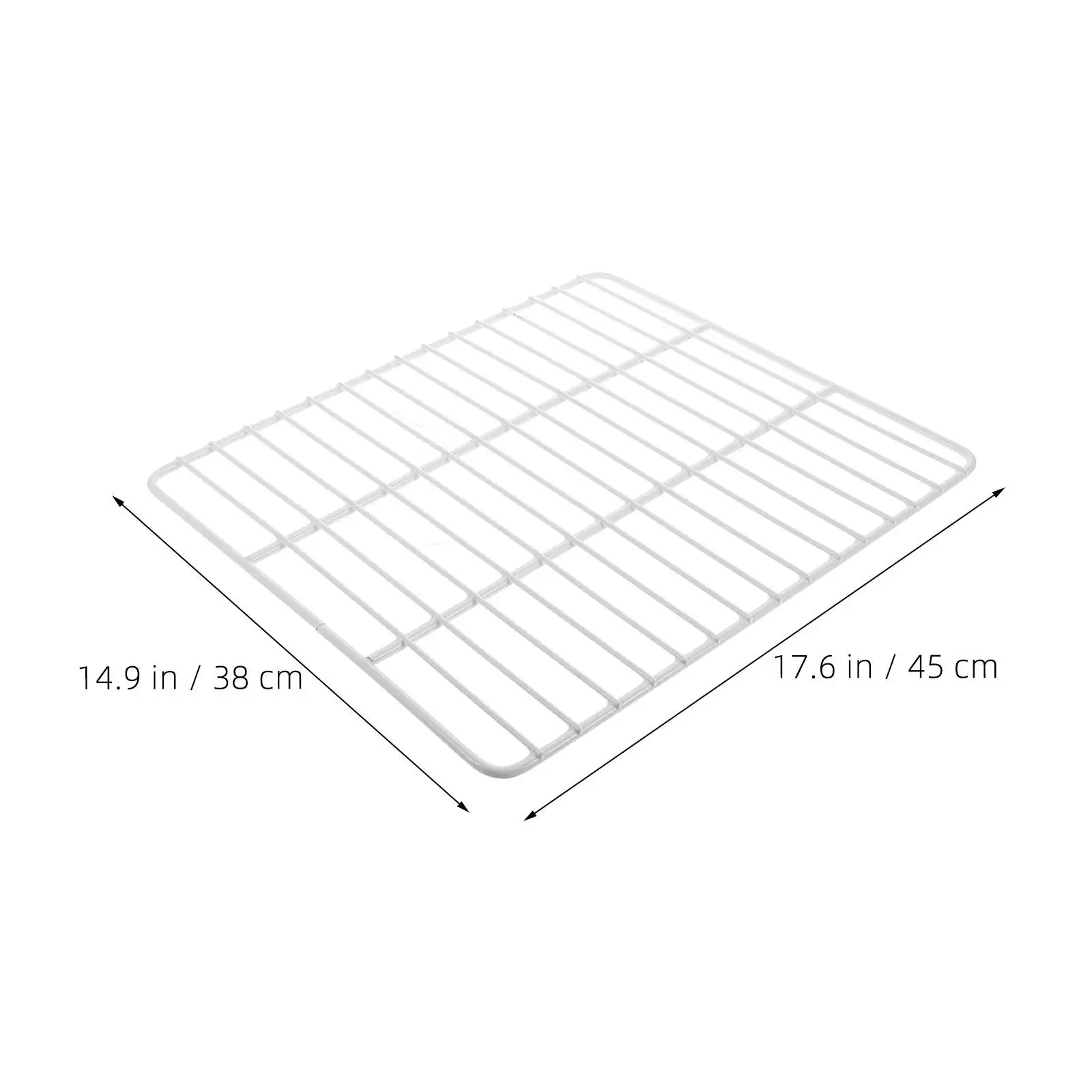 Chest Freezer Divider 17x12 Refrigerator Shelf Organizer Metal Wire Mesh Partition Freezer Storage Rack Pantry Kitchen Use