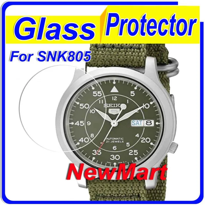 

3Pcs Glass Protector For SNK805 SNKL79 SNK795 SNK789 SNK793 SNK809 SNK807 SNKE51 SNK11 snk619 9H Tempered Protector For Seiko
