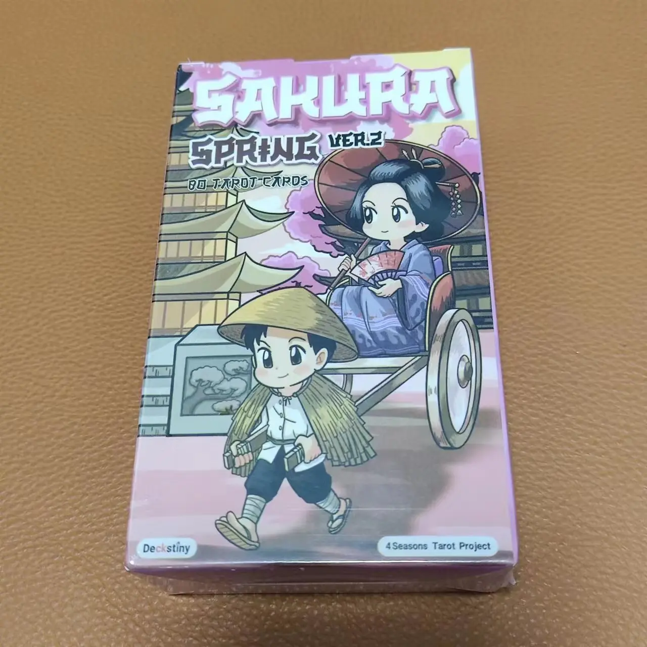 Sakura-春のタロット、79パーツセット、12x7cm、ver.2