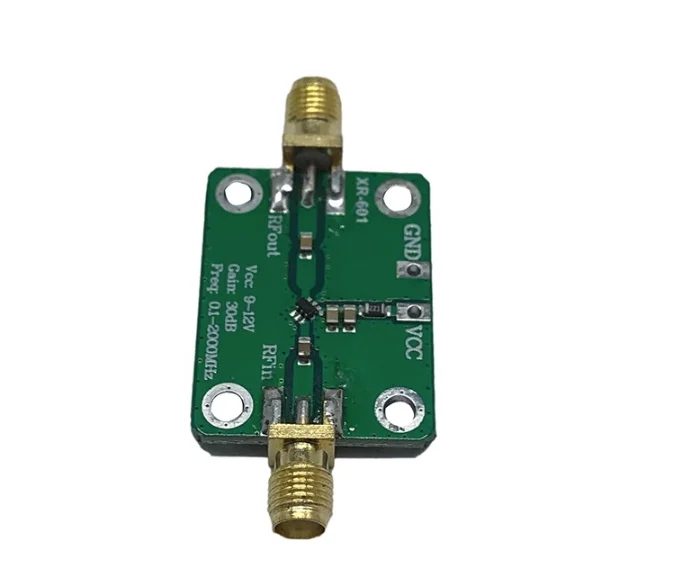 0.1-2000MHz RF Wideband Amplifier High Gain 30dB Low-noise Amplifier LNA Development Board