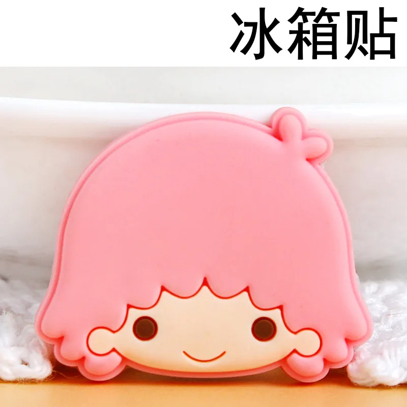 Cute Little Twin Stars Drawing Board Magnet Mini Refrigerator Home Decoration Sticker Magnets Fridge Souvenir Whiteboard Magnets