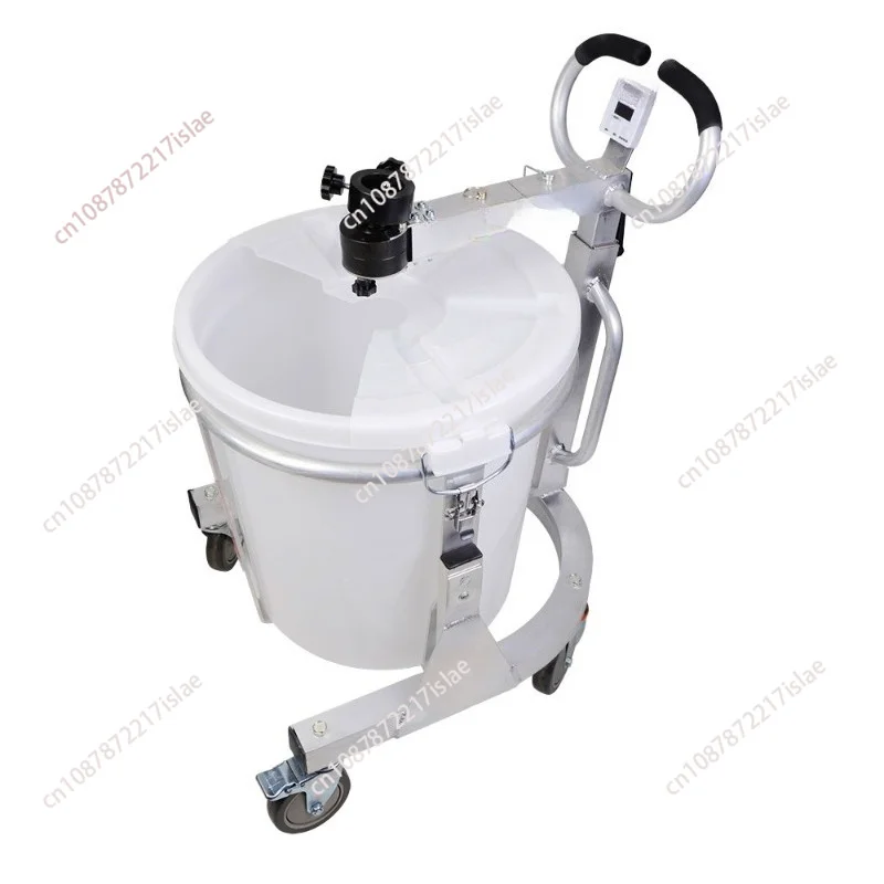 1800W 80L Mobile Self-leveling Mixing Station Electric Cement Mortar Mixer