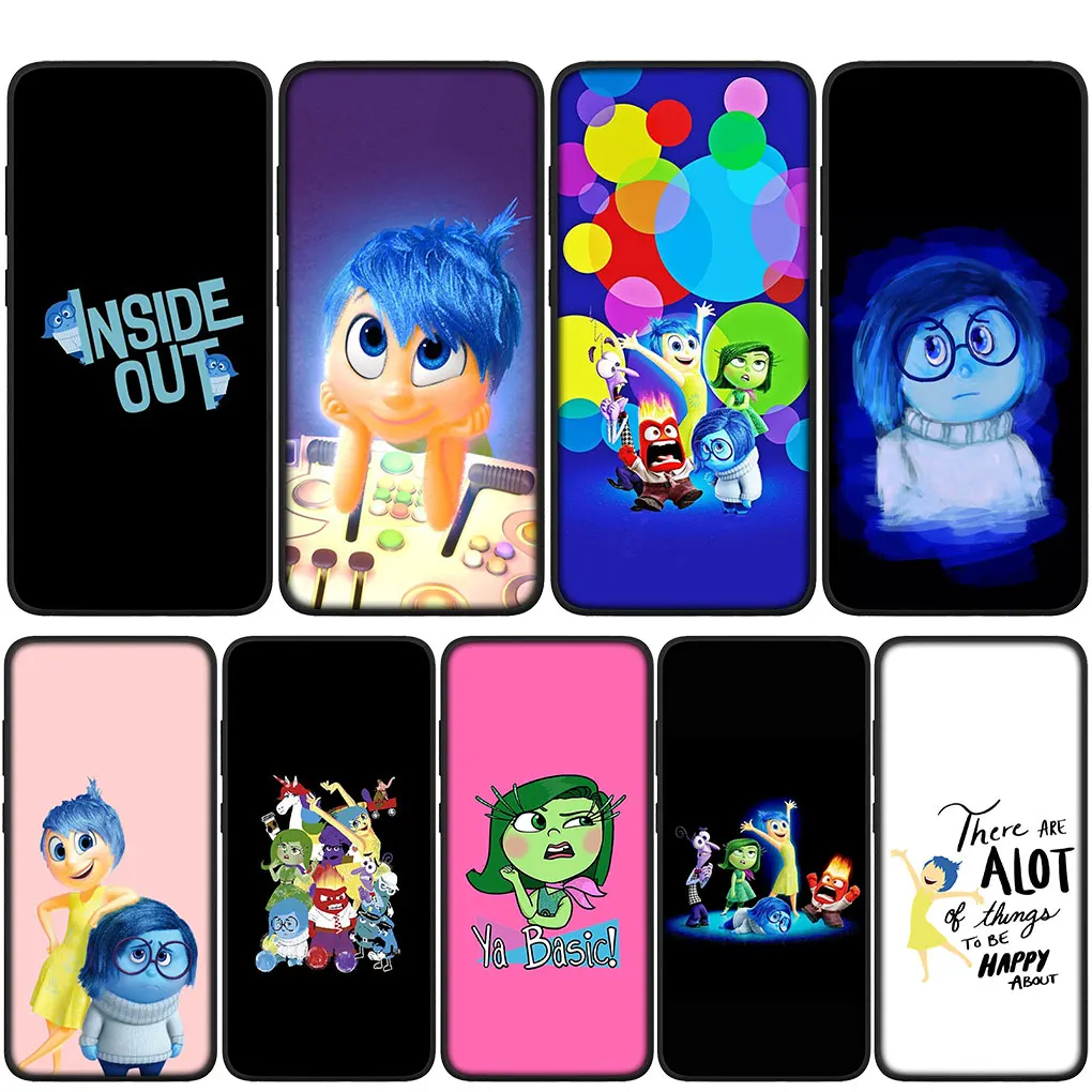 Cartoon Inside Out Soft Casing for Xiaomi Poco X3 NFC X4 M2 M3 M4 Pro 4G M5 F3 C3 C40 GT 10T 11T 11 12 Phone Cover Case