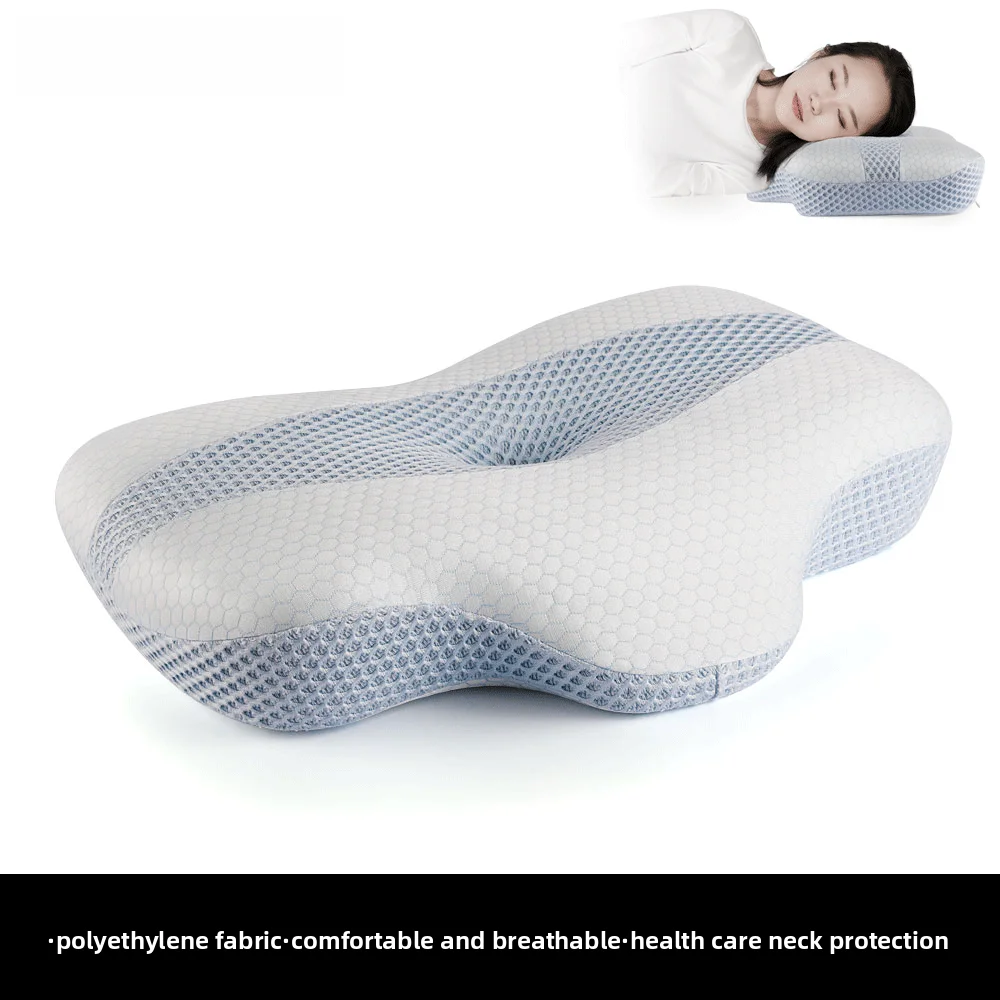 

New Sp Aid Memory Foam Pillow Anti-snoring Ne Support Wave ape Adult Bedding Cuion Core Slow Rebound
