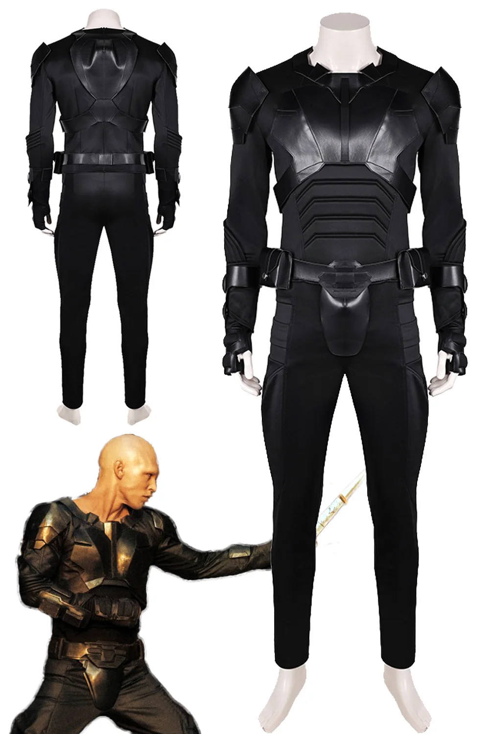 Atacado feyd racha cosplay role play ternos de batalha 2024 filme sand hill 2 traje masculino fantasia roupas masculino halloween fantasia