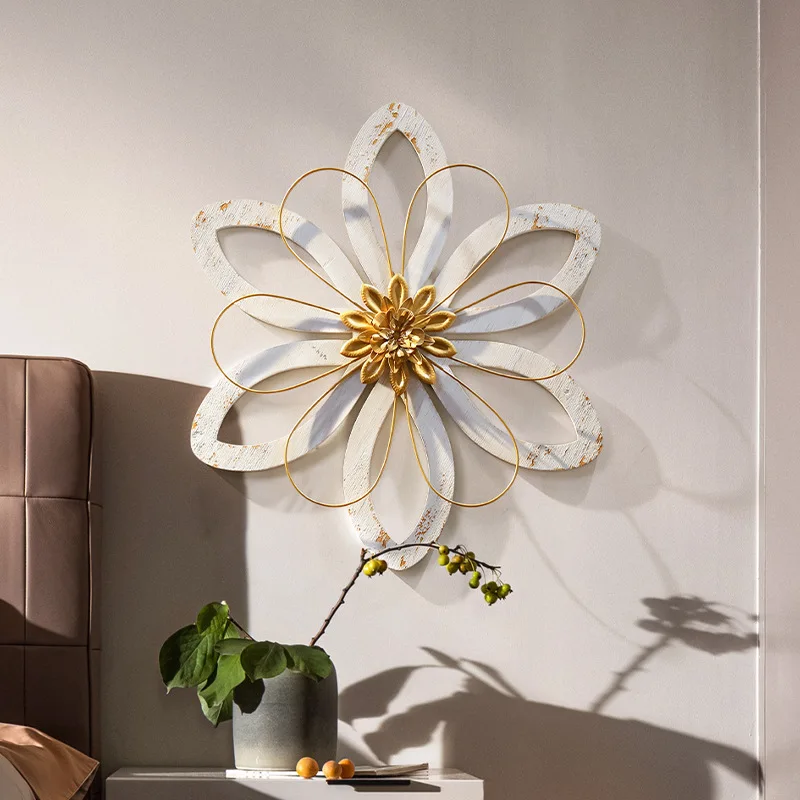 country wooden flower wall decoration pendant home soft decoration bar restaurant  B&B room hanging
