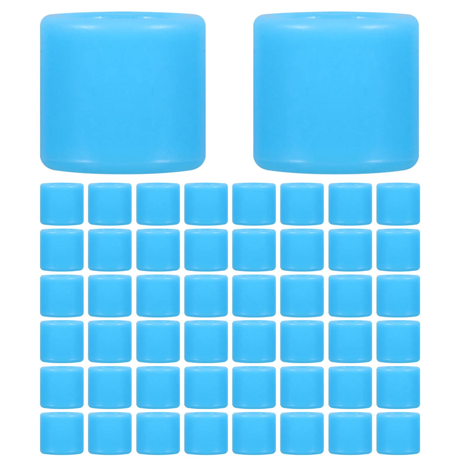 

50Pcs Pigeon Leg Bands 8mm Solid Color Blank Identification Rings for Small Poultry Quail Doves Bird Leg Markers