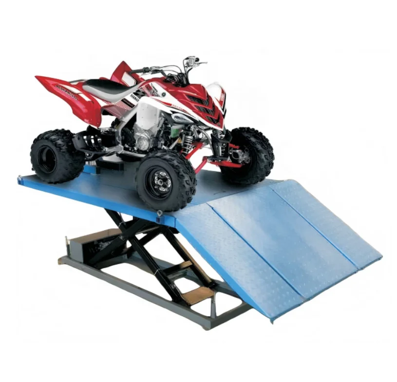

Hydraulic Motorcycle Scissor Lift Table HD-600pro 600kg Competitive Price Motorcycle Repair