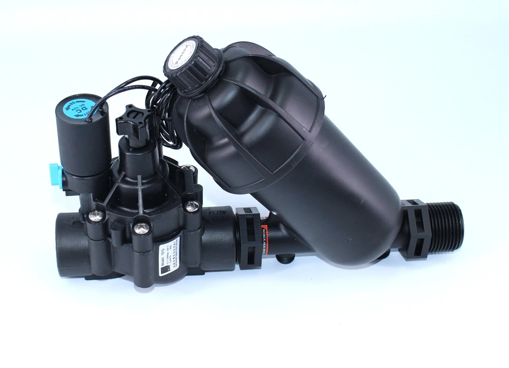 Smart Control Zones Saves time with pre-assembled valve filter