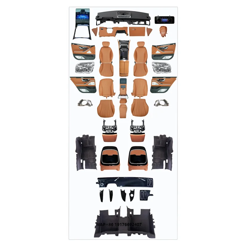 For Car Accessories Conversion Old to New Interior Trim for Class for W221 Upgrade to W223